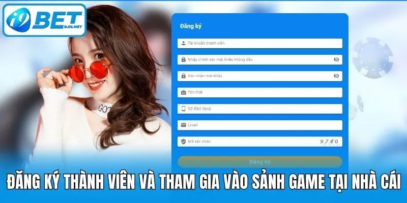 Đăng ký thành viên và tham gia vào sảnh game tại nhà cái