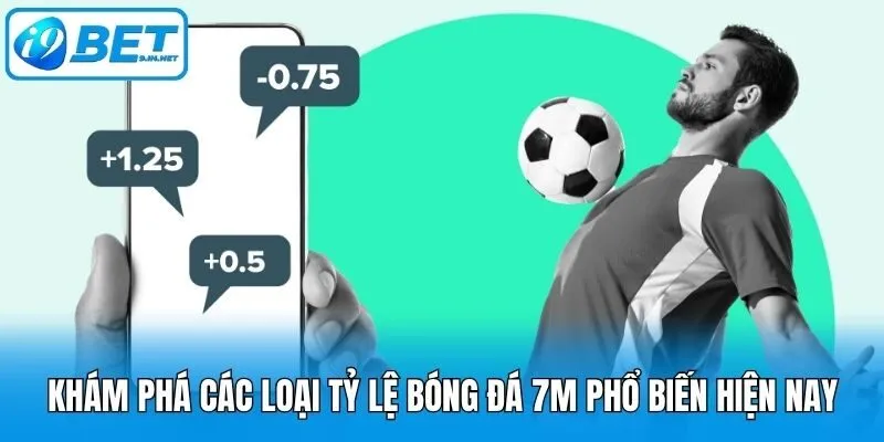 Khám phá các loại tỷ lệ bóng đá 7M phổ biến hiện nay