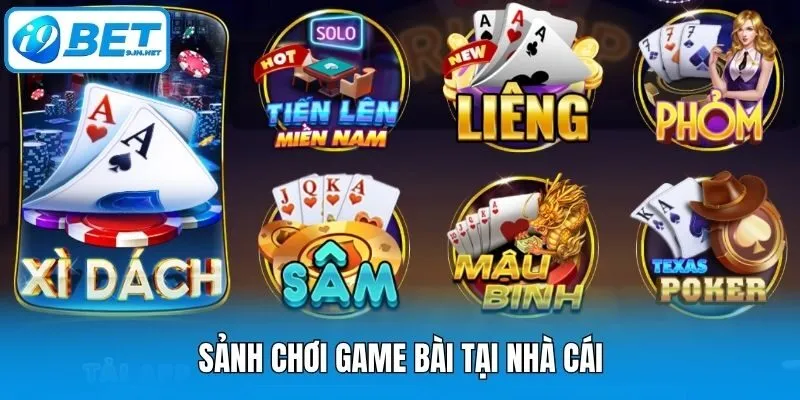 Sảnh chơi game bài tại nhà cái